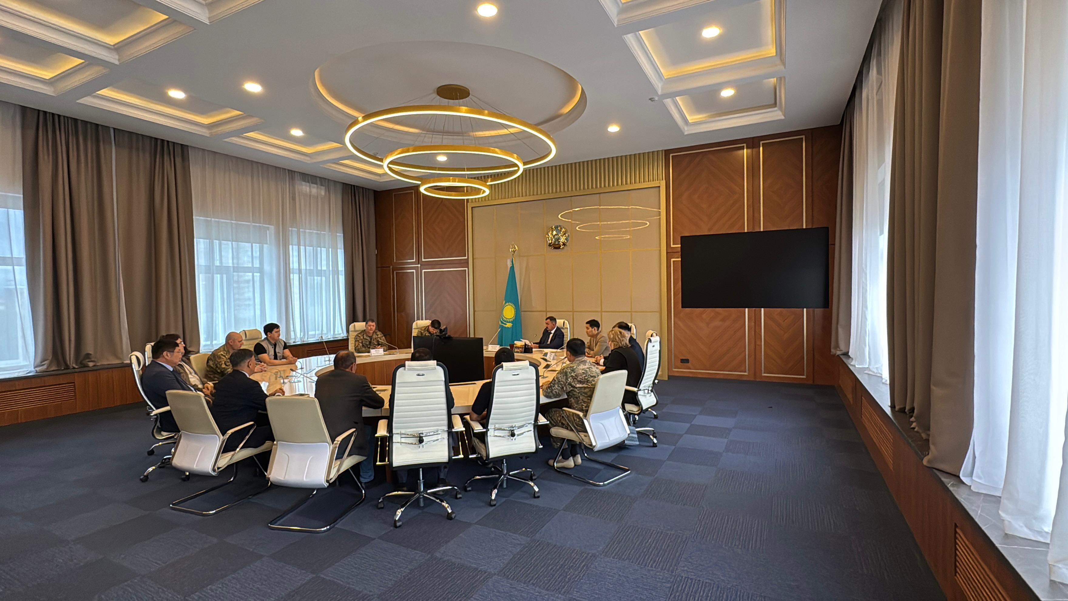 "Қалқан-2025» республикалық командалық-штабтық оқу-жаттығуы басталды