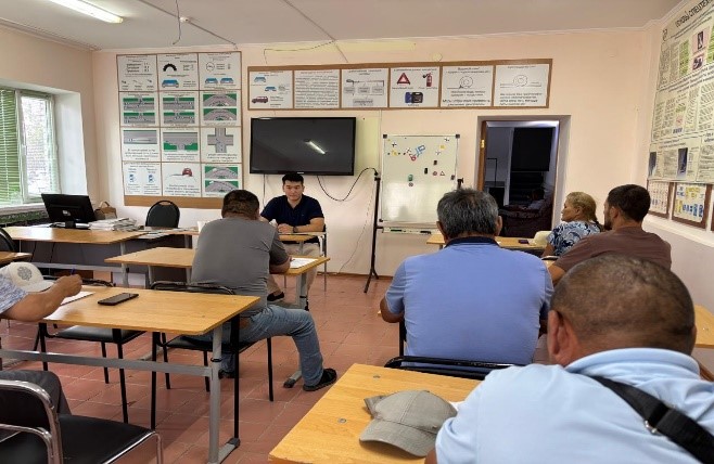 Террористтік тұрғыдан осал объектілердегі күзет қызметкерлерінің білім деңгейін тексеру барысы