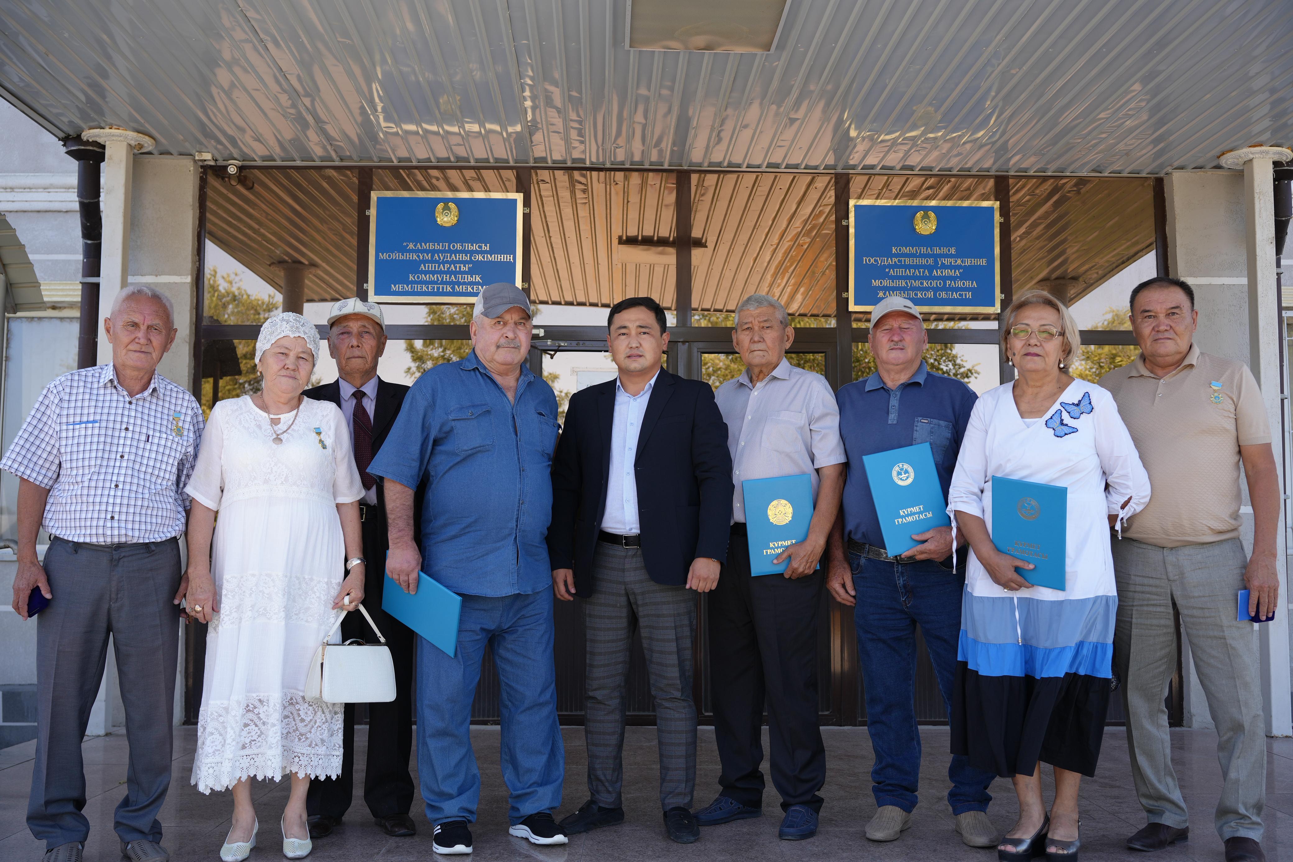 Мойынқұмда Құрылысшылар күні аталып өтті