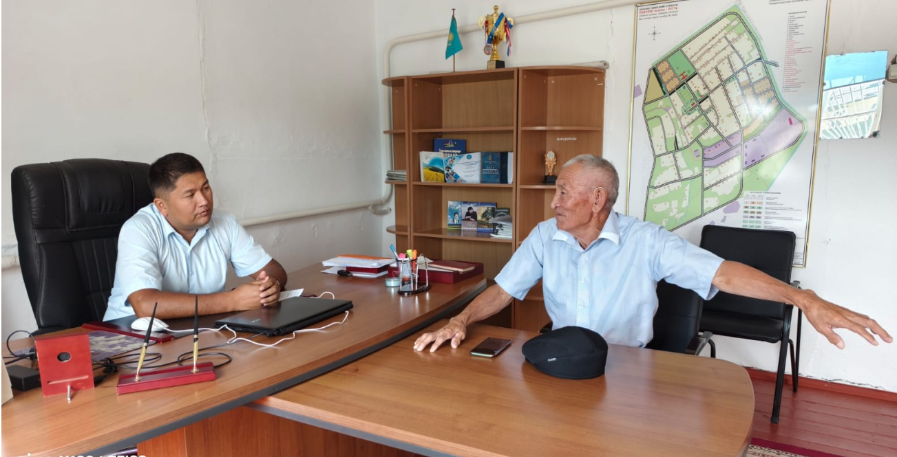 Азаматтарды жеке мәселесі бойынша қабылдау өтті