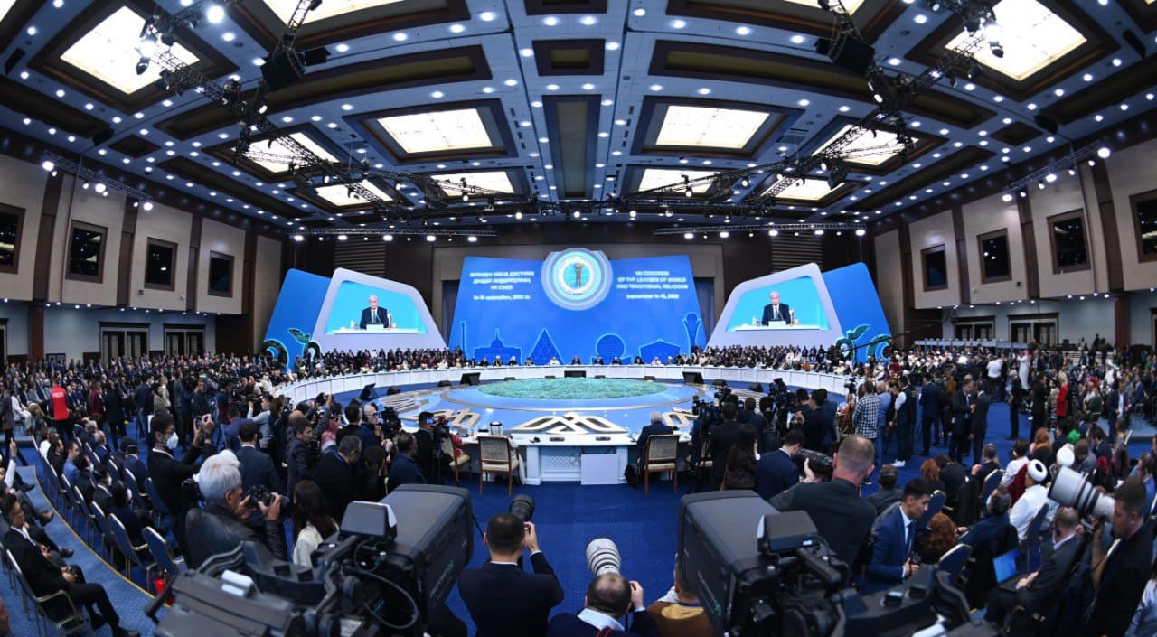 Astana host the VIII Congress of the Leaders of World And Traditional Religions