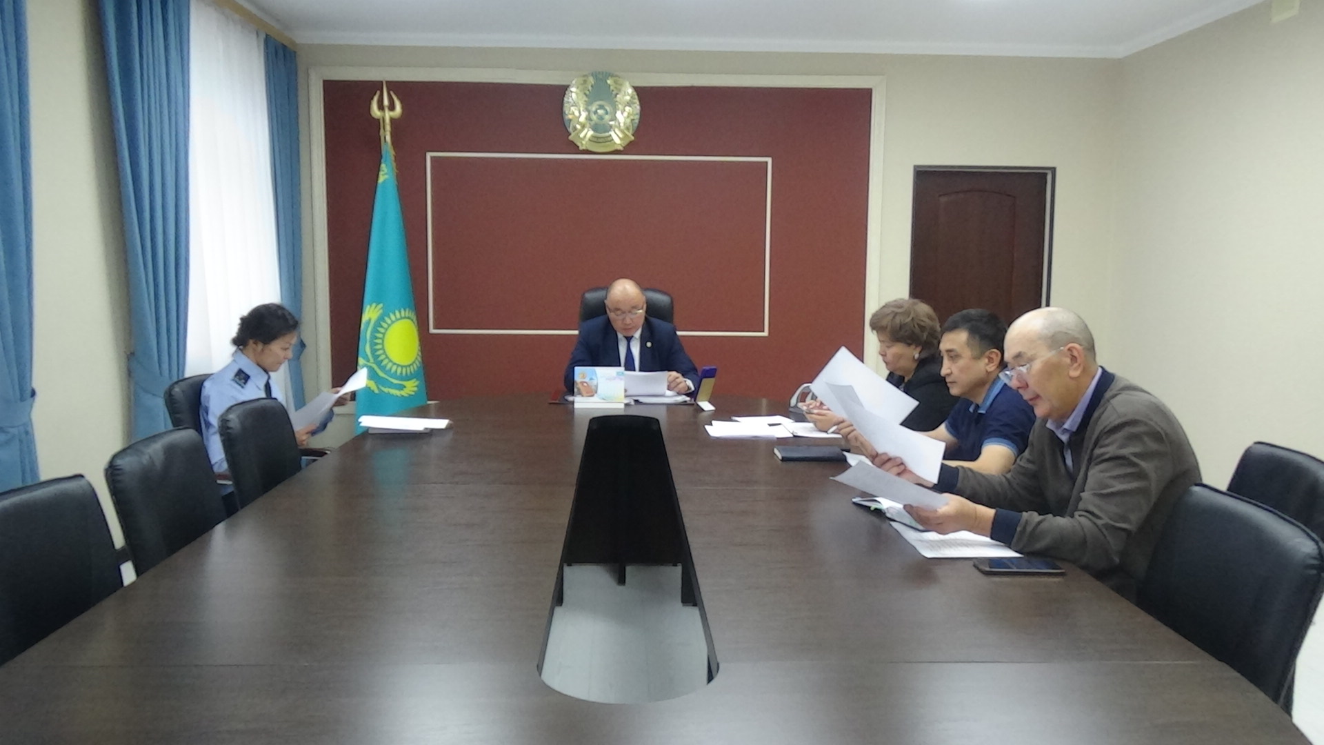 Заседание комиссии по приему кандасов