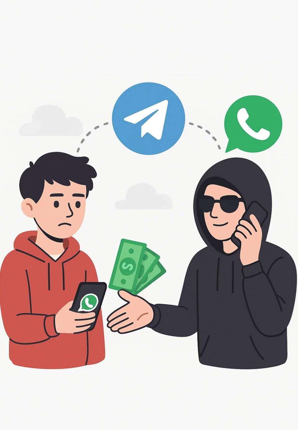 Қостанай облысында жасөспірімдер WhatsApp аккаунттарын алаяқтарға сатқан: полиция ата-аналарға үндеу жасады