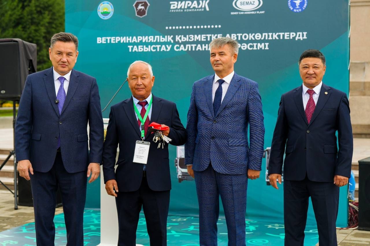 «Самар-Вет» ШЖҚ КМК жаңа қызметтік автокөліктер алды