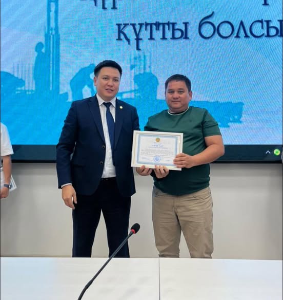 КЕЛЕС АУДАНЫНДА ҚҰРЫЛЫСШЫЛАР МАРАПАТТАЛДЫ