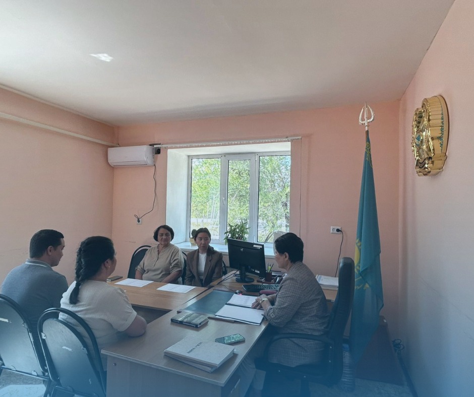 Бәйтерек аудандық басқарма мамандарымен жиын өткізілді