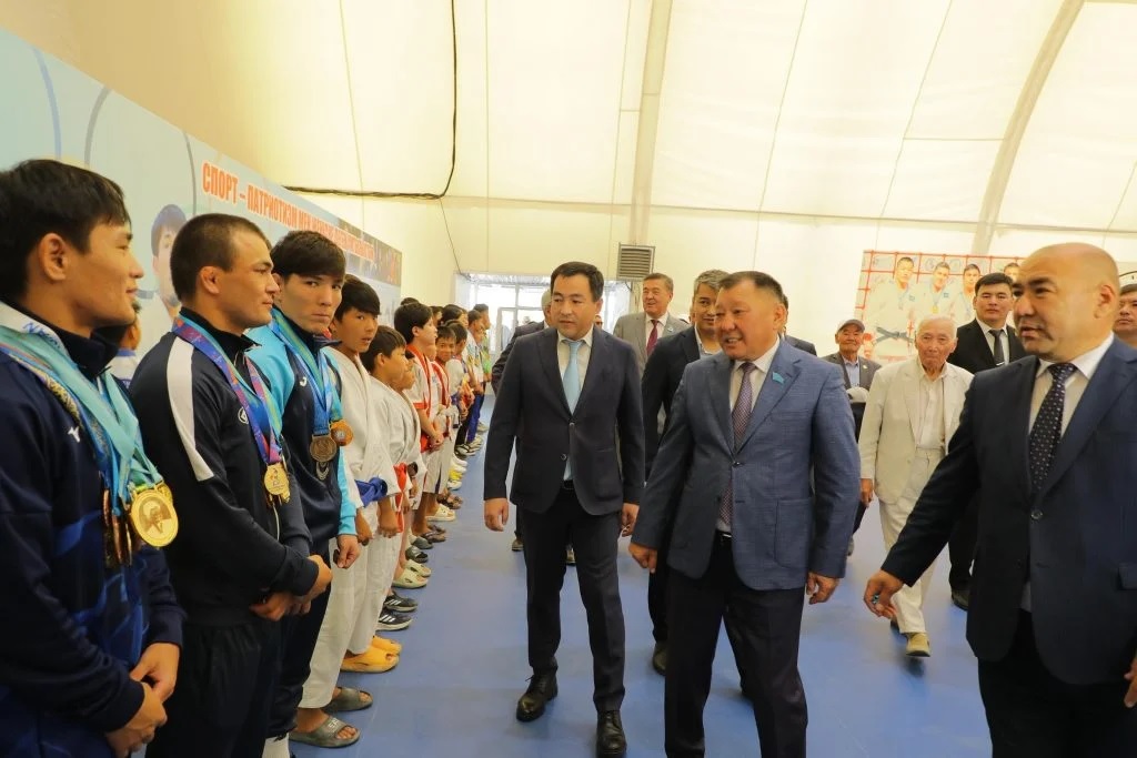 Аққыр аулында жаңа спорт кешені пайдалануға берілді