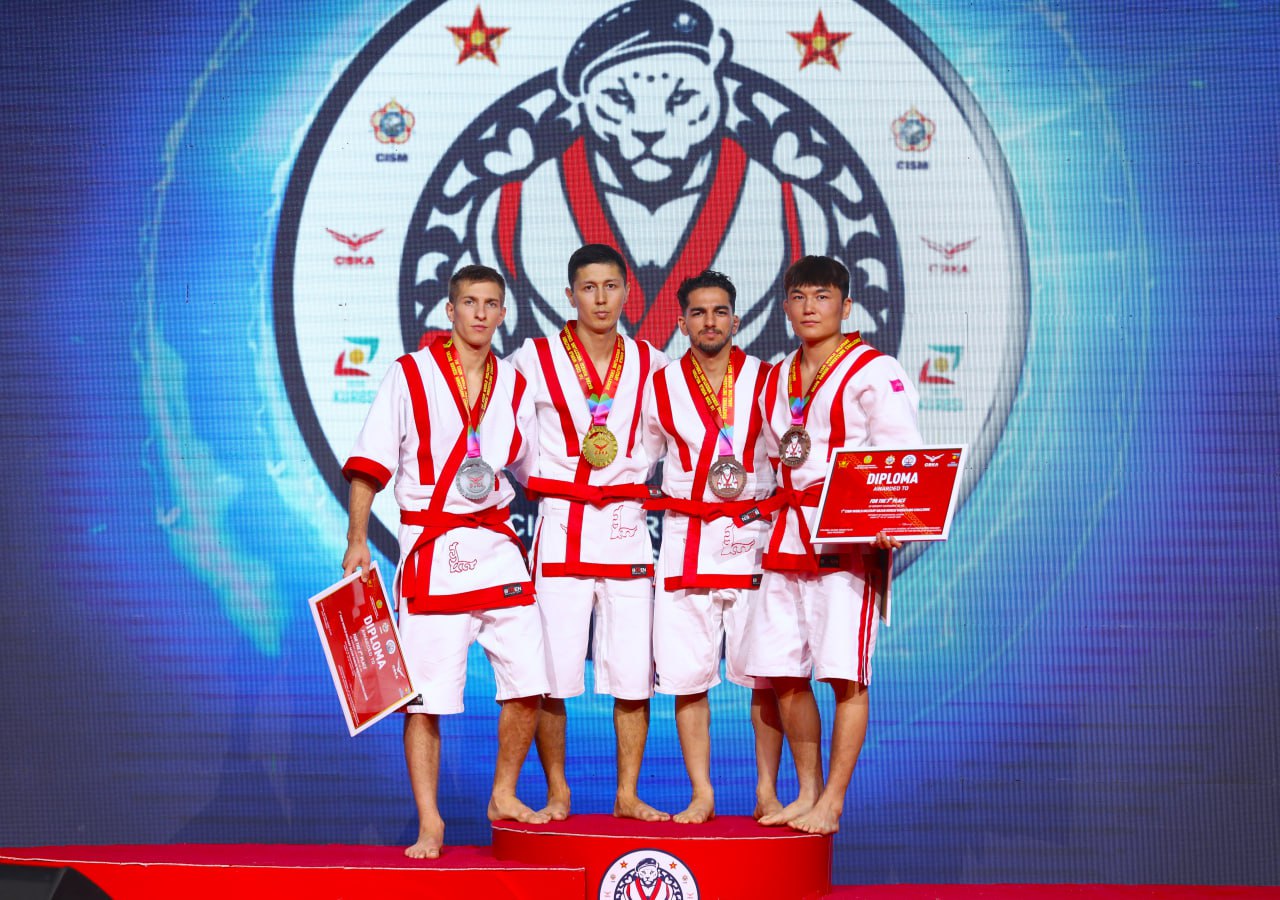 Қазақ күресінен әлем чемпионатының алғашқы күні Қазақстанның әскери қызметшілері төрт алтын медаль жеңіп алды