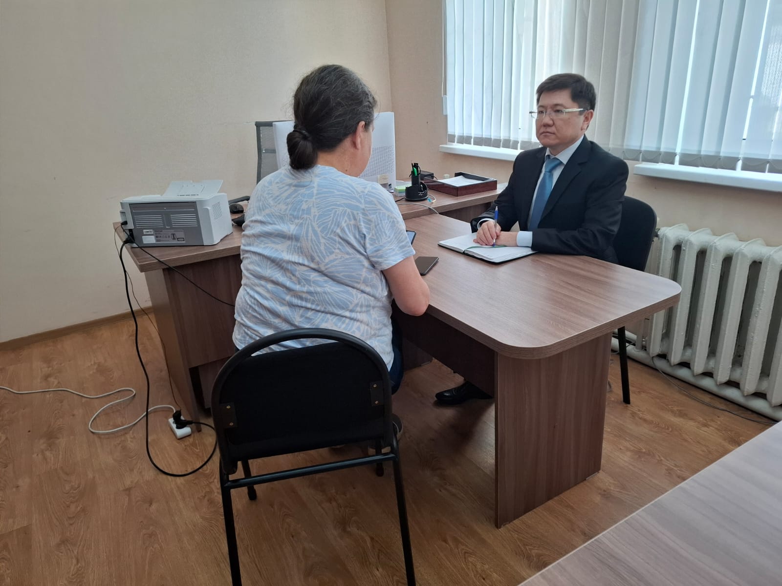 Представитель провел личный прием.