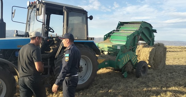 Шөп шабу кезінде өрт қауіпсіздігі