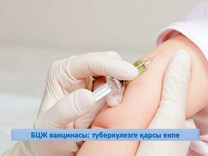 БЦЖ вакцинасы: туберкулезге қарсы екпе