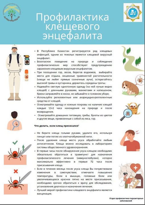 Профилактика клещевого энцефалита