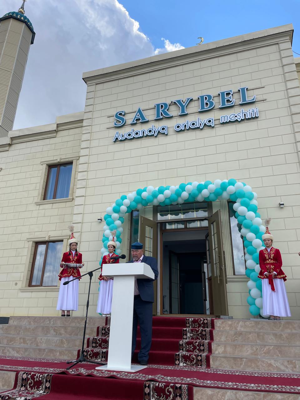 Осакаровка кентінде «Sarybel» мешітінің салтанатты ашылуы өтті