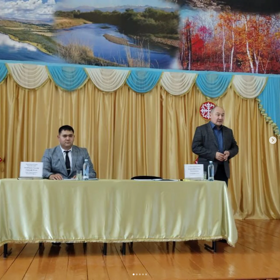 Аким ауданының әкімі Ренат Курмамбаев Тұрғысын ауылының тұрғындарымен кездесу өткізді