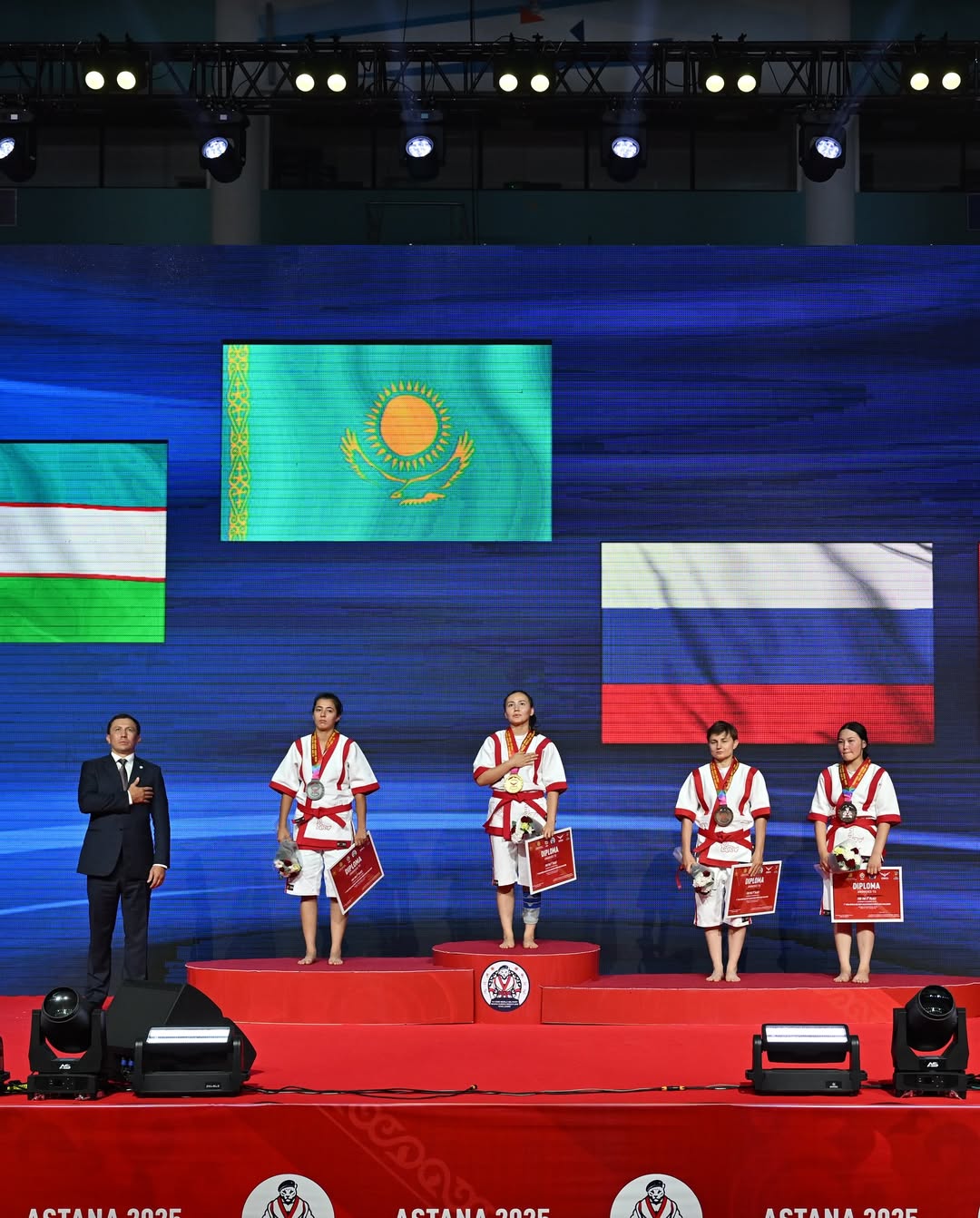 Раузa Нұрмахамметова әскери қызметшілер арасындағы қазақ күресінен CISM тұңғыш Әлем чемпионы