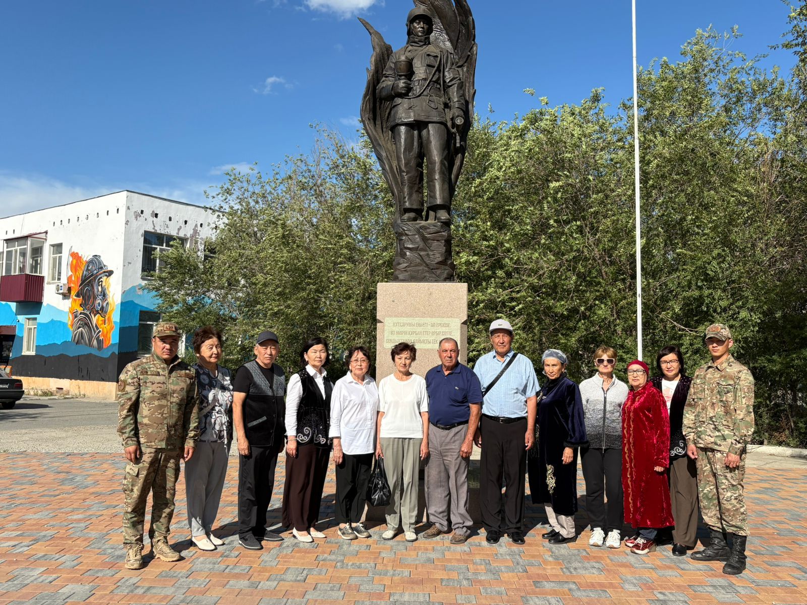 Павлодар облысы ТЖД ардагерлері Абай Құнанбаевтың туған жерінде