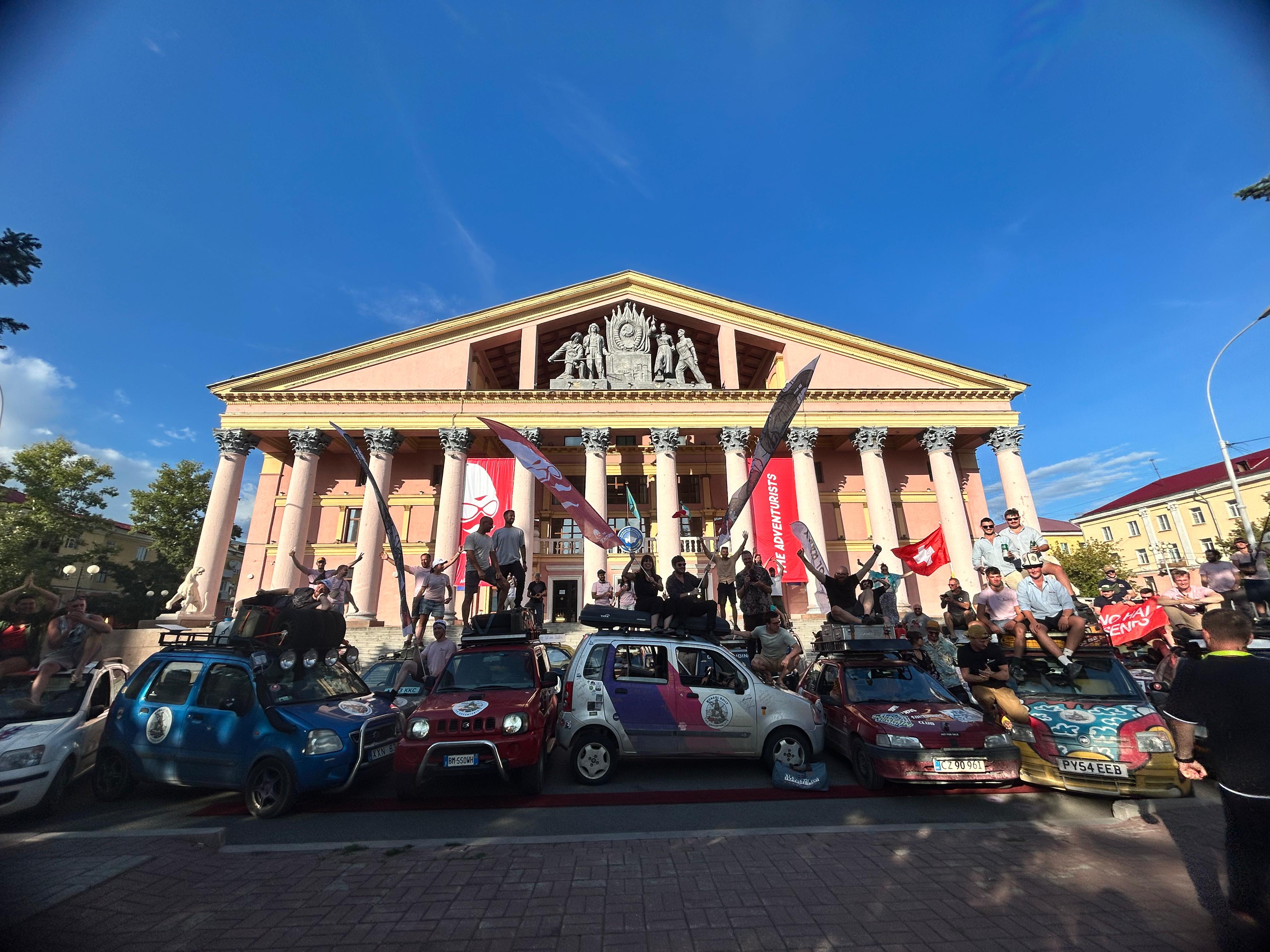 «Mongol Rally» халықаралық автошеруінің мәресі
