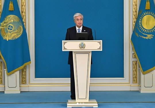 Президент Тоқаев халықаралық олимпиадалардың жеңімпаздары болған оқушыларды марапаттады