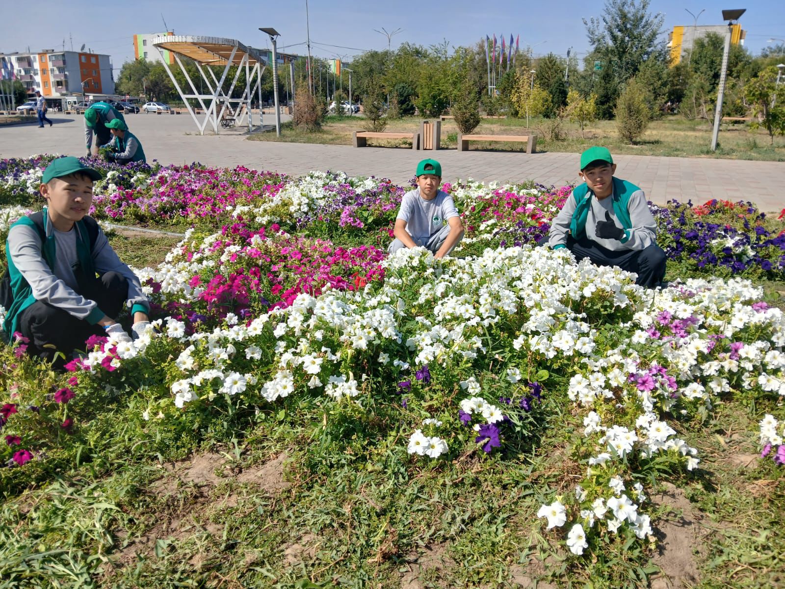 В рамках программы «Таза Қазақстан» в области Ұлытау прошли экологические акции