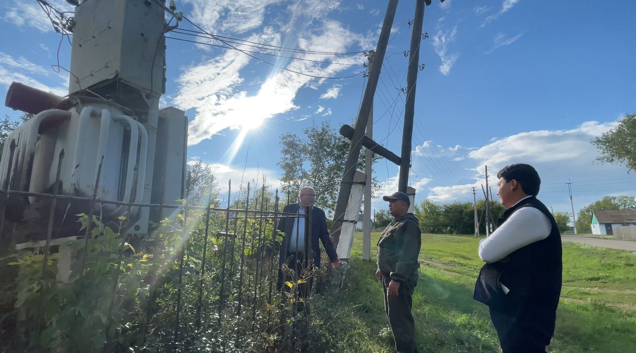 Аудан әкімі жұмыс сапарымен Приречен ауылдық округіне барды.
