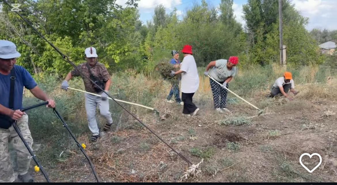 Акция на тему " Чистый Казахстан "