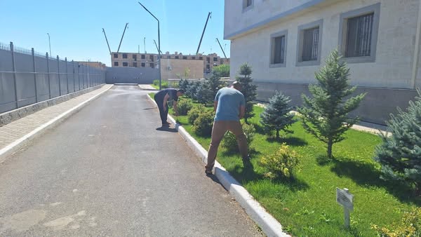 Түркістан облысында полицейлер кезекті сенбілік өткізді