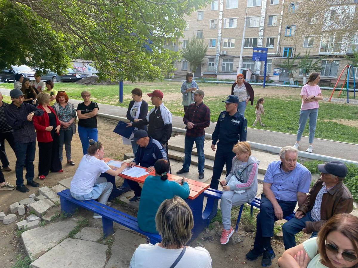 Қостанайда тұрғындар мен полицияның серіктестігі күшейіп келеді