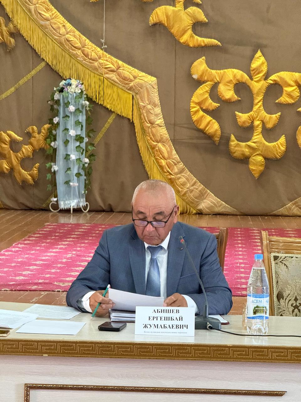 Келес аудандық Қоғамдық кеңесінің кезекті көшпелі отырысы өткізілді