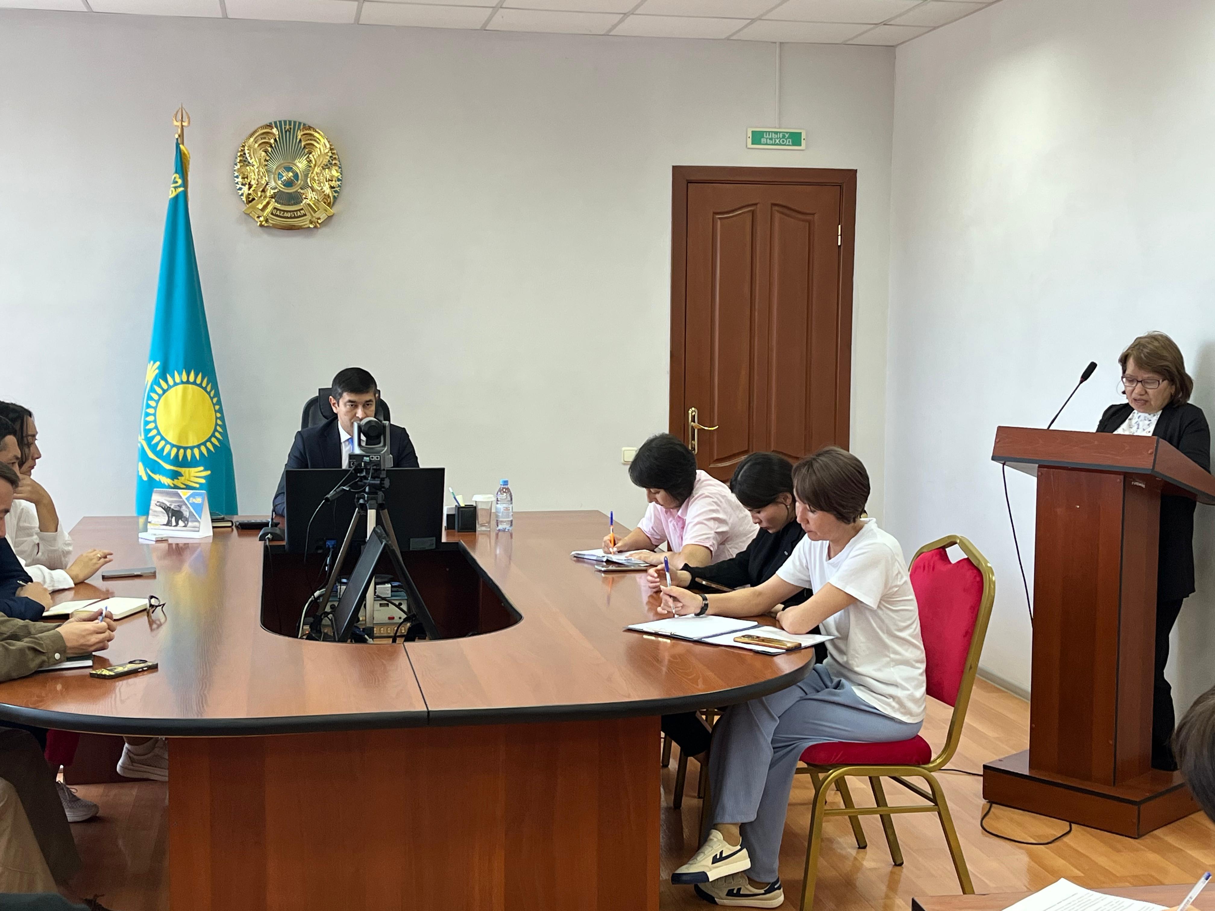Аудан әкімдігінде кәмелетке толмағандардың істері және олардың құқықтарын қорғау жөніндегі комиссияның кезекті отырысы өтті.