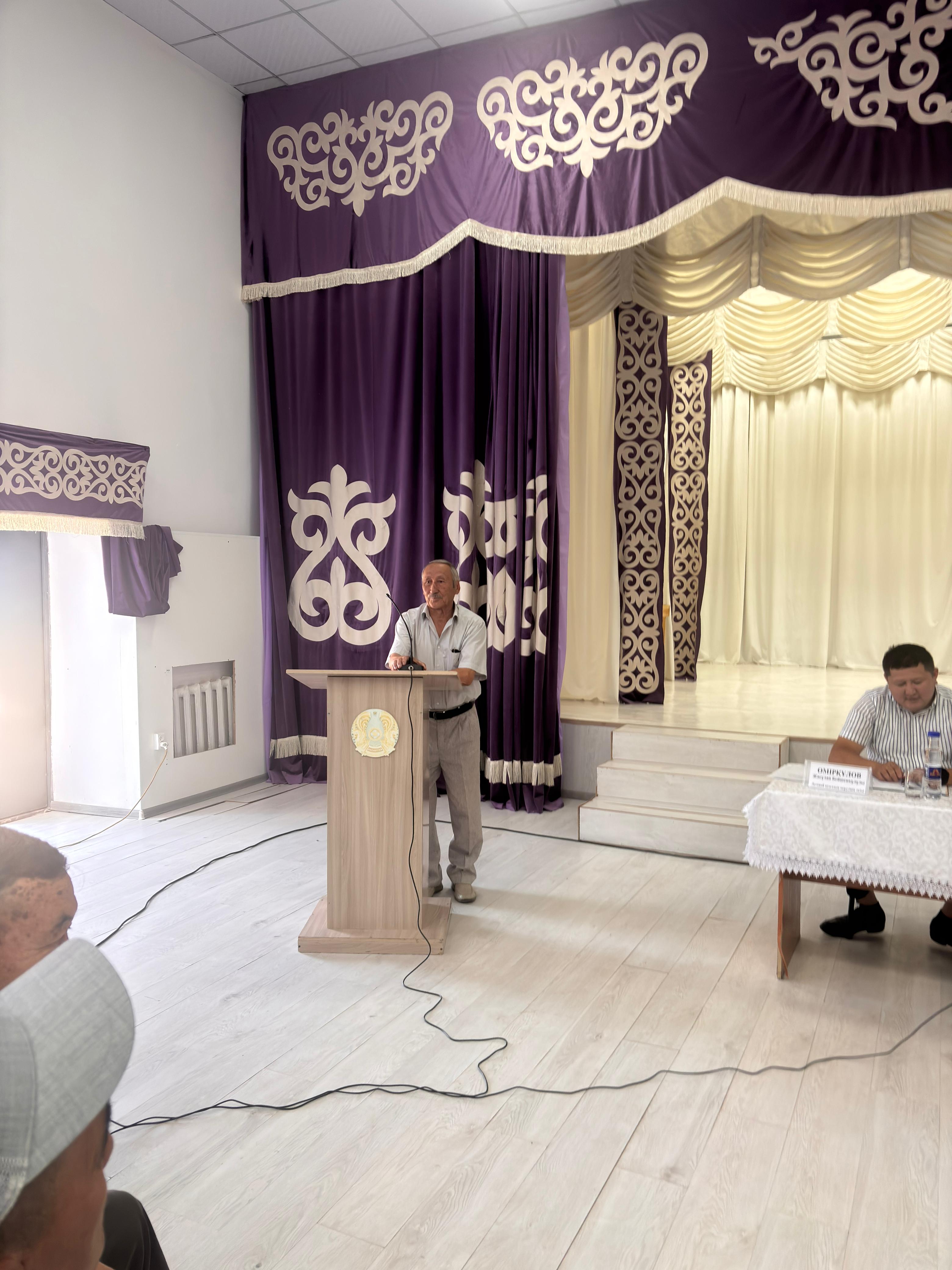 Жергілікті қоғамдастық кеңесінің кезекті жиыны өткізілді