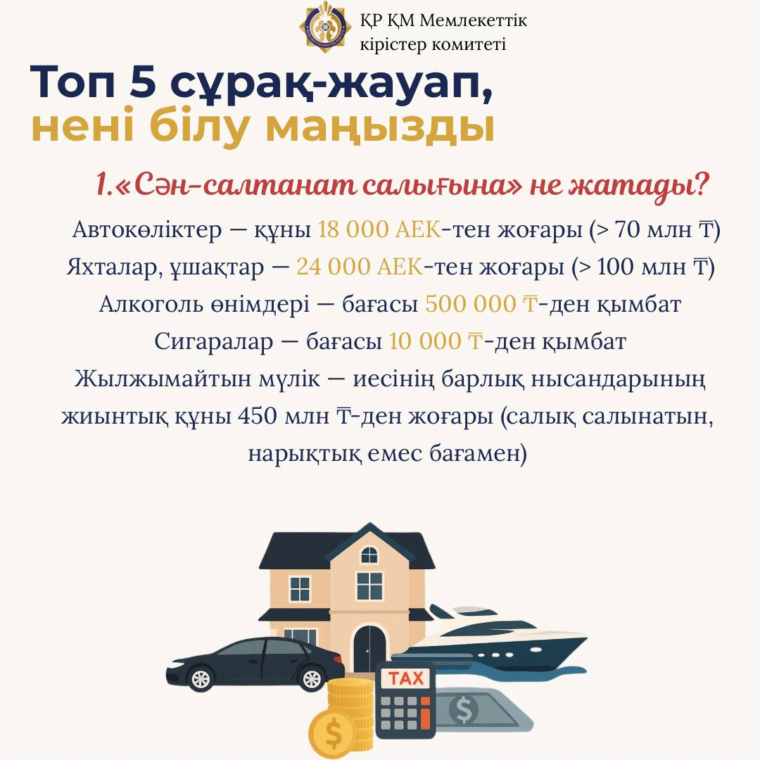 ТОП 5 СҰРАҚ-ЖАУАП