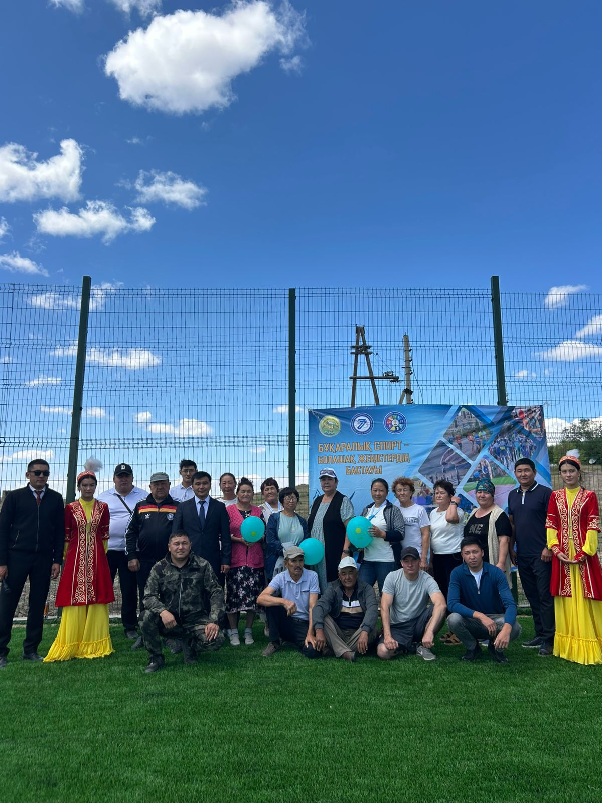Қоғалы ауылдық округіне қарасты Көкбастау ауылында жаңа спорт алаңы және балалар ойын алаңы ашылды.