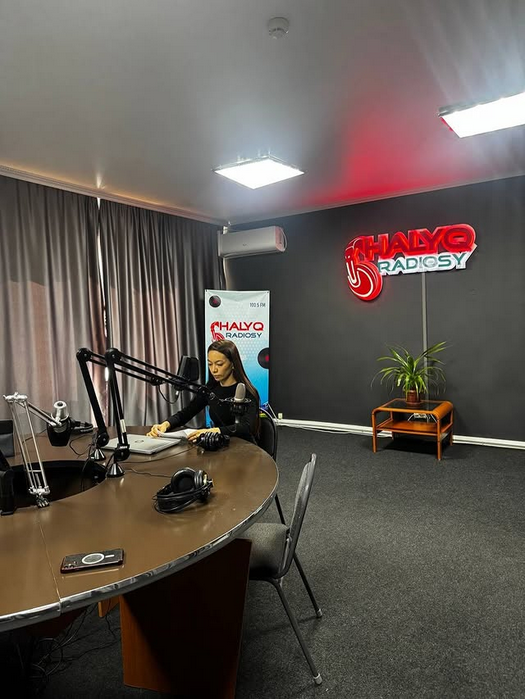 «Halyk radiosy» эфирінде