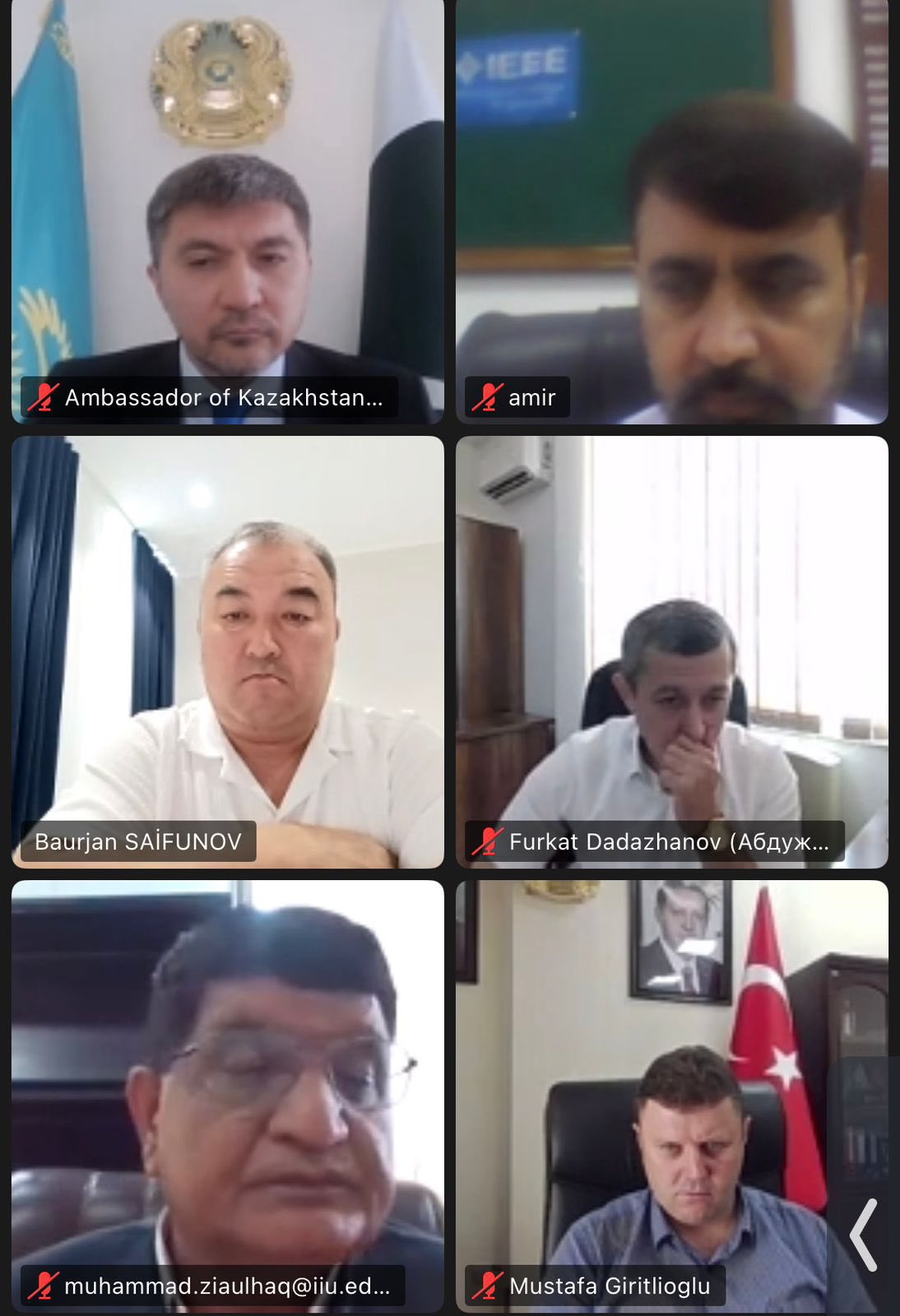 Қазақстан университеттерінің кампустарын Пәкістанда ашу мәселесін талқылау