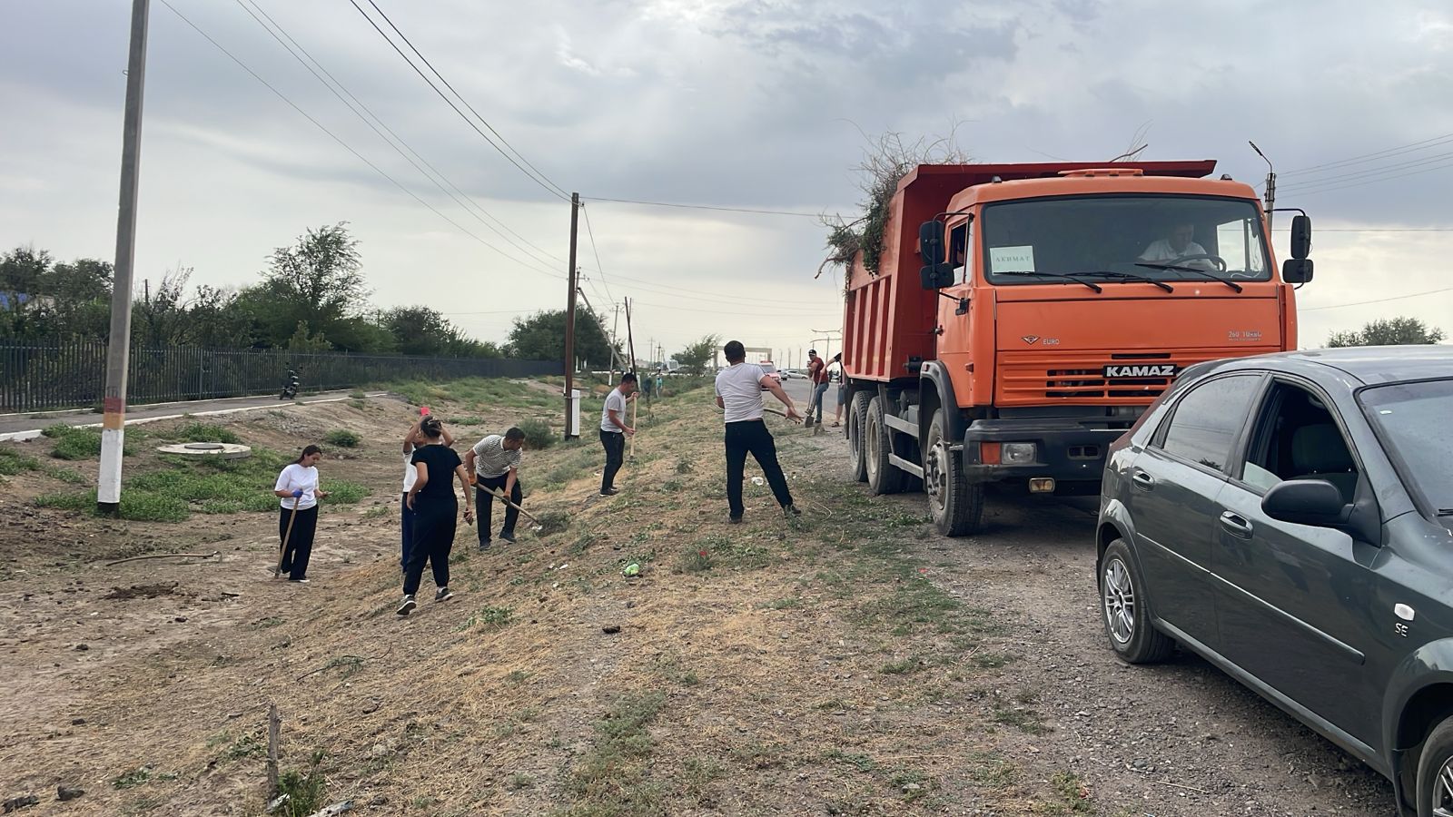Мойынқұмда «Таза Қазақстан» аясында жалпы сенбілік өтті