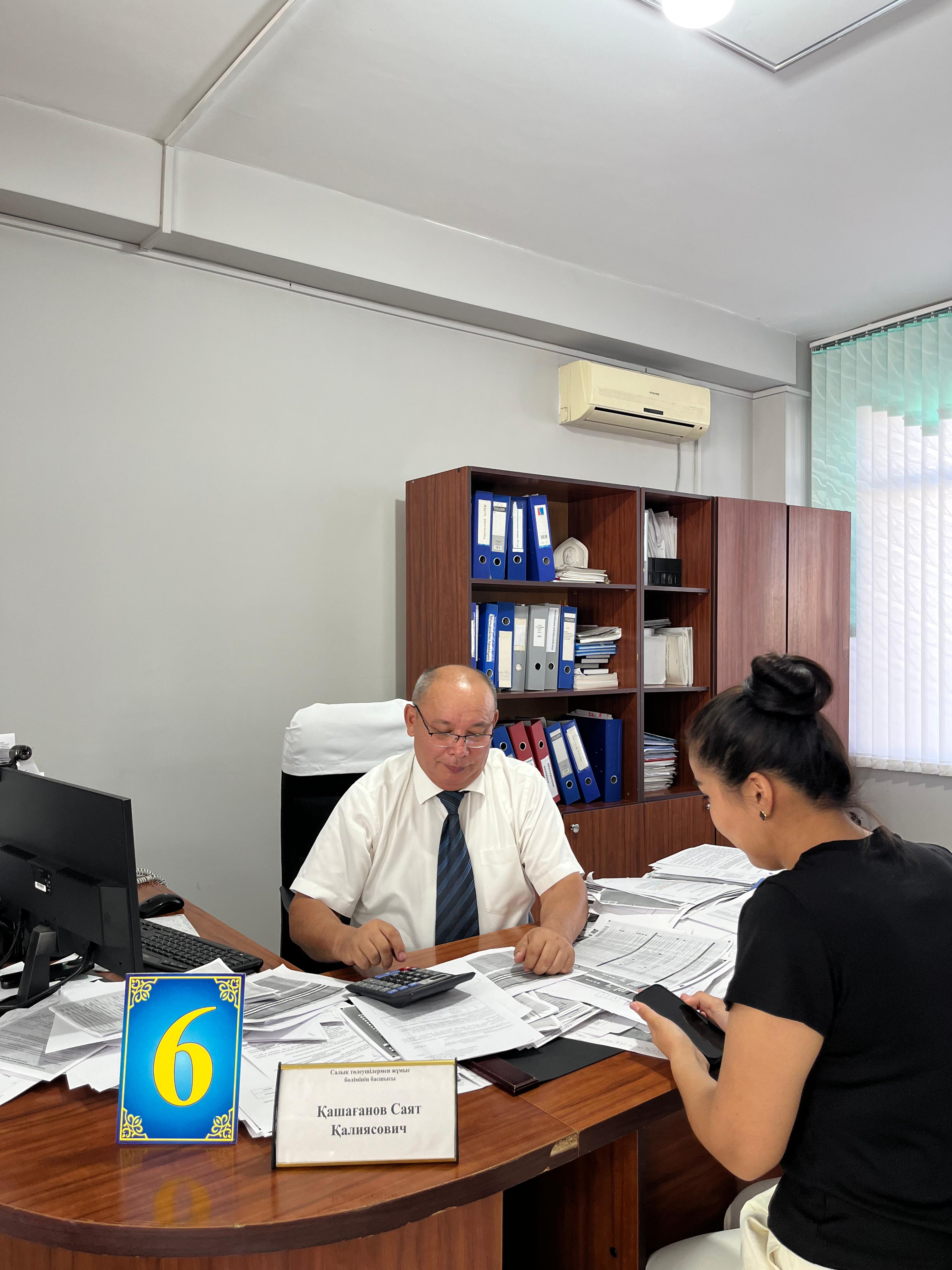 Көксу ауданында салвқ төлеушілер мен кәсіпкерлерге жаңа Салық кодексі таныстырылды