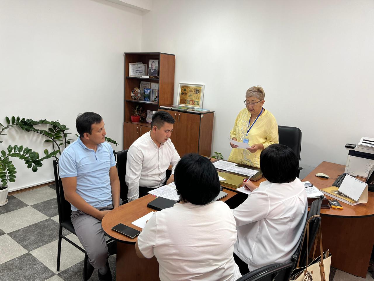 Балқаш аудандық бөлімінде профилактикалық бақылау жүргізілді