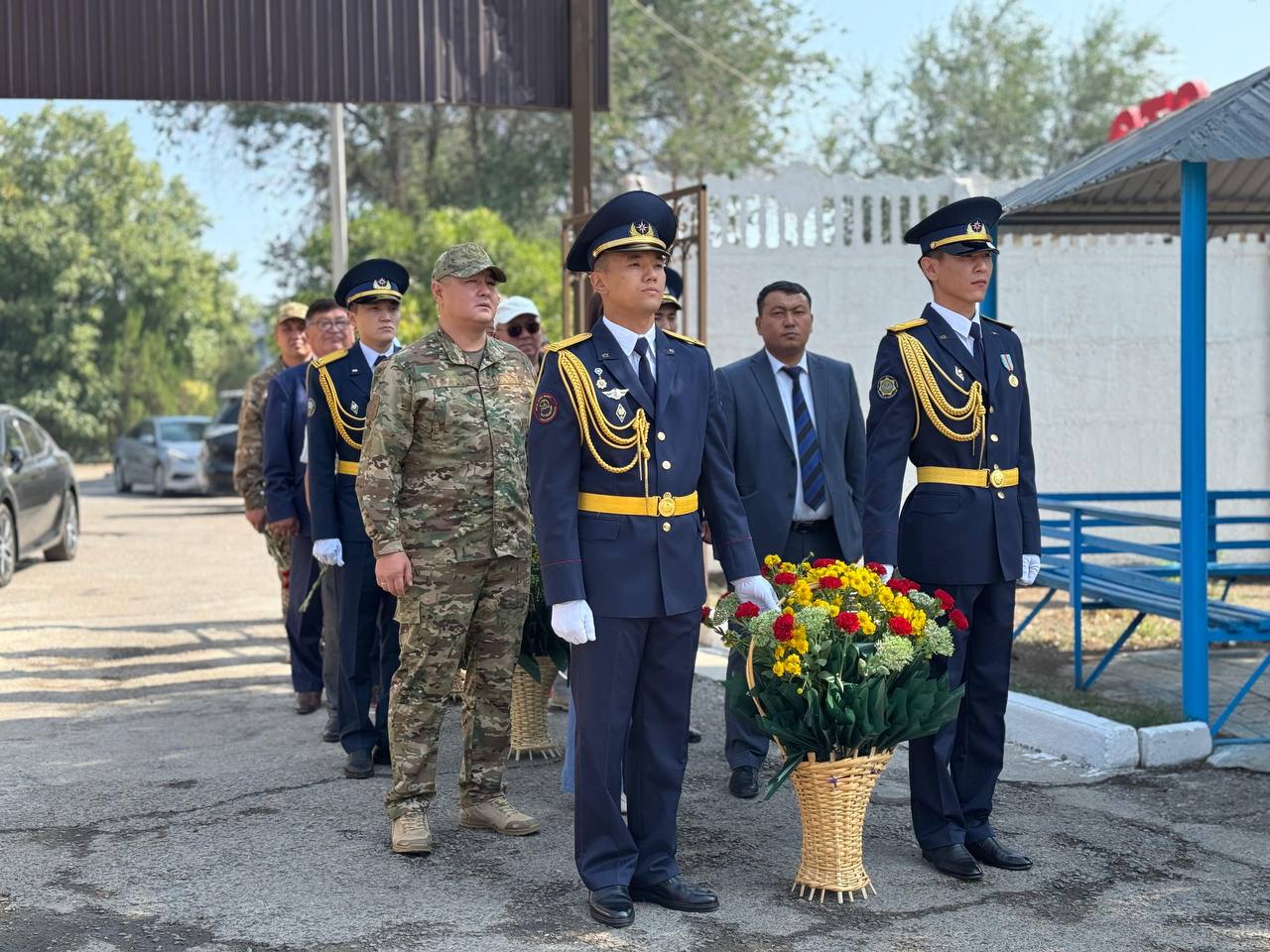 В Жамбылской области почтили память героев, погибших при взрывах в Байзакском районе