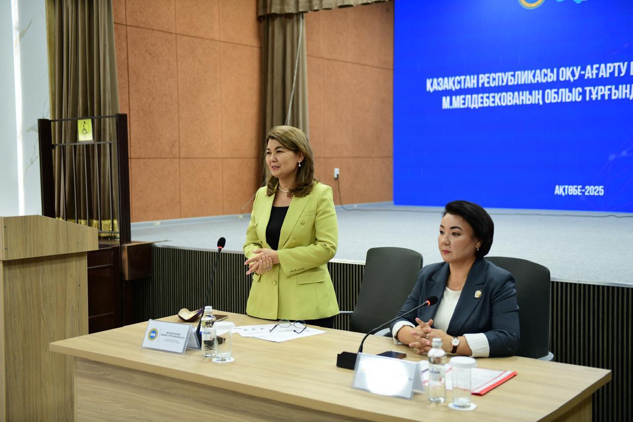 ҚР Оқу-ағарту бірінші вице-министрі өңір педагогтерімен кездесті