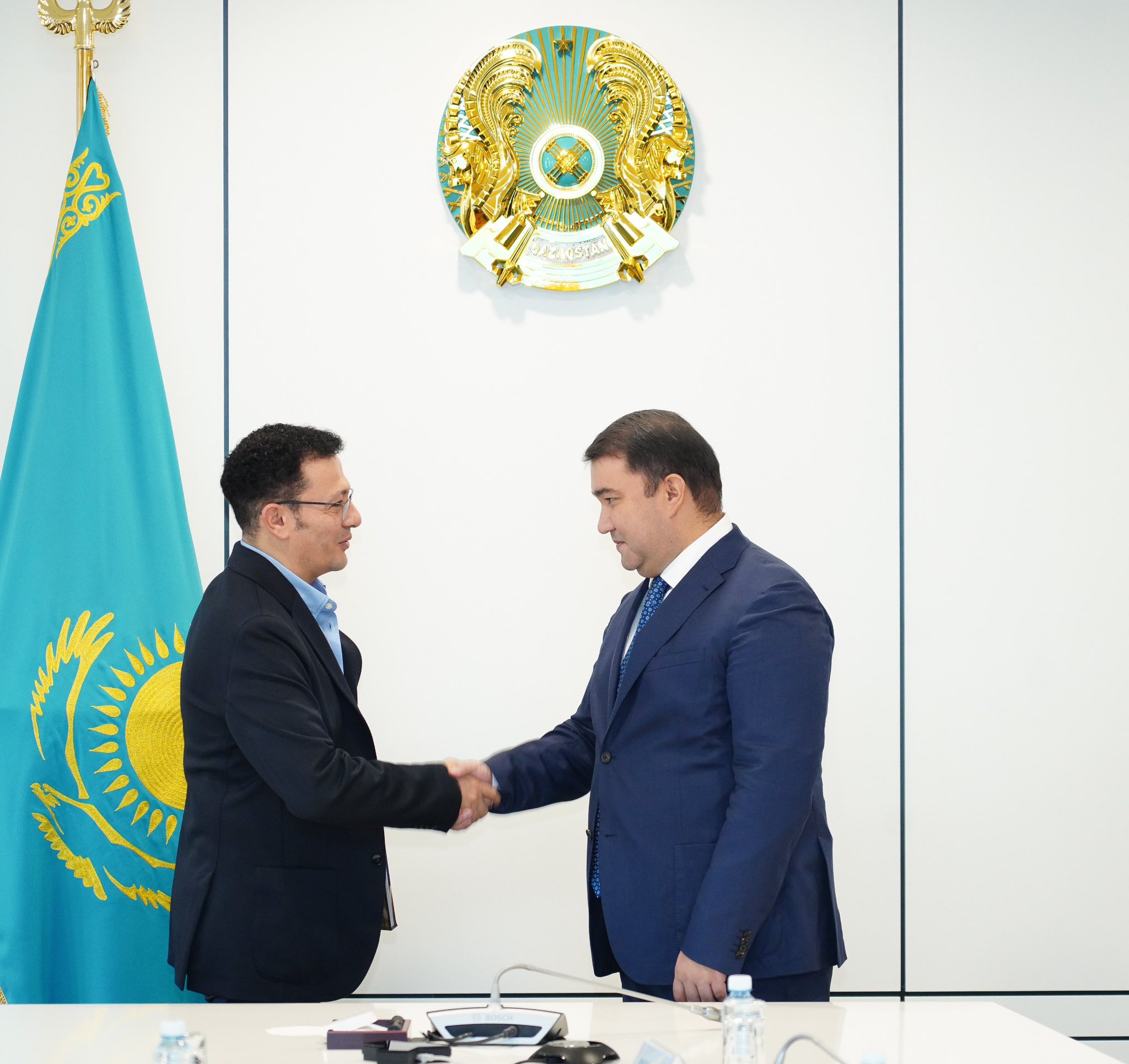 ТҮРКІСТАН ОБЛЫСЫ ӘКІМІ НҰРАЛХАН КӨШЕРОВ UNITED GLOBAL LLC ХАЛЫҚАРАЛЫҚ КОМПАНИЯСЫНЫҢ БАСШЫЛЫҒЫМЕН БІРЛЕСКЕН ИНВЕСТИЦИЯЛЫҚ ЖОБАЛАРДЫ ТАЛҚЫЛАДЫ