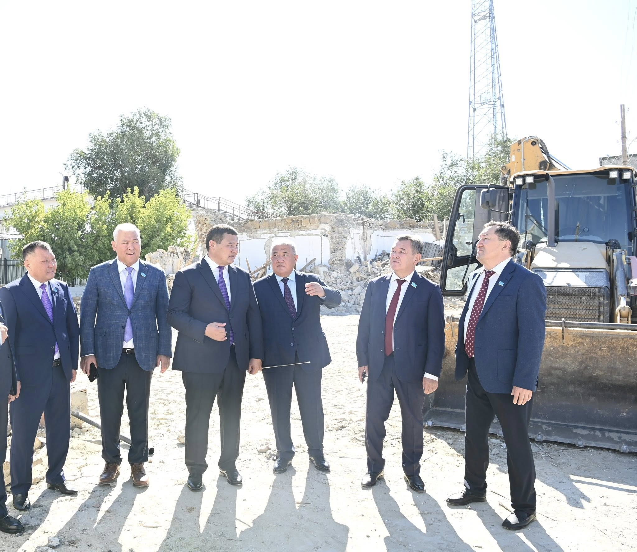 Сексеуіл кентіндегі теміржол вокзалы күрделі жөндеуден өтуде