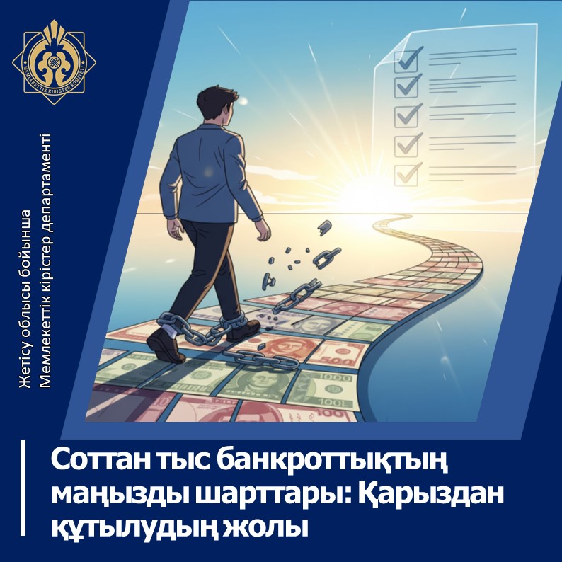 Соттан тыс банкроттықтың маңызды шарттары: Қарыздан құтылудың жолы