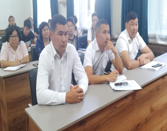 Үлкен Нарын ауданы бойынша сыбайлас жемқорлық тәуекелдеріне  ішкі талдау қорытындысын жария талқылау