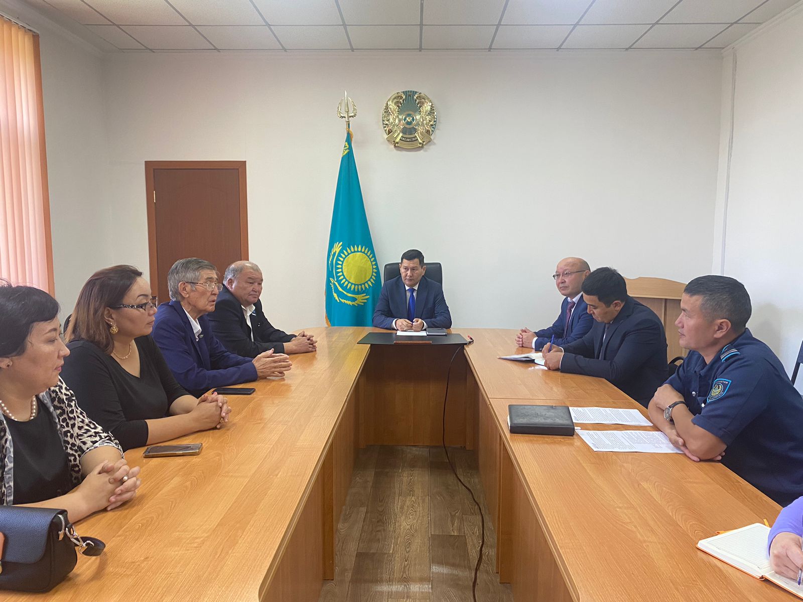 Уәлиханов ауданына көшуге ниет білдірген қандастармен кездесу өтті