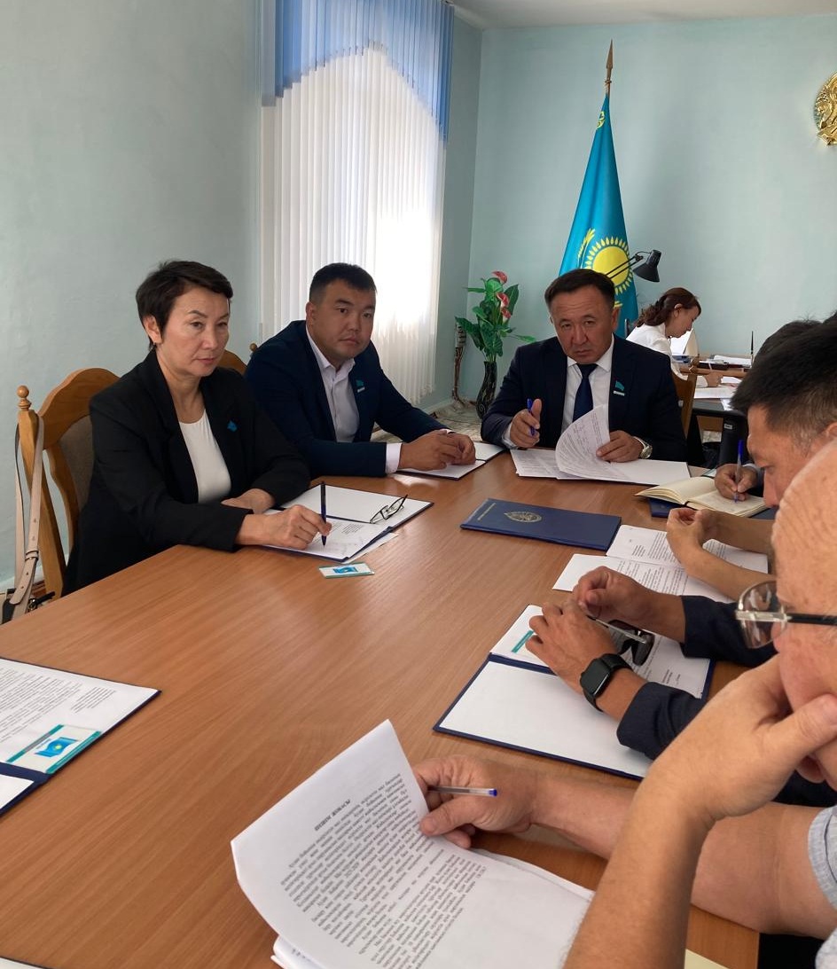 Қорғалжын аудандық мәслихатының кезекті сессиясы