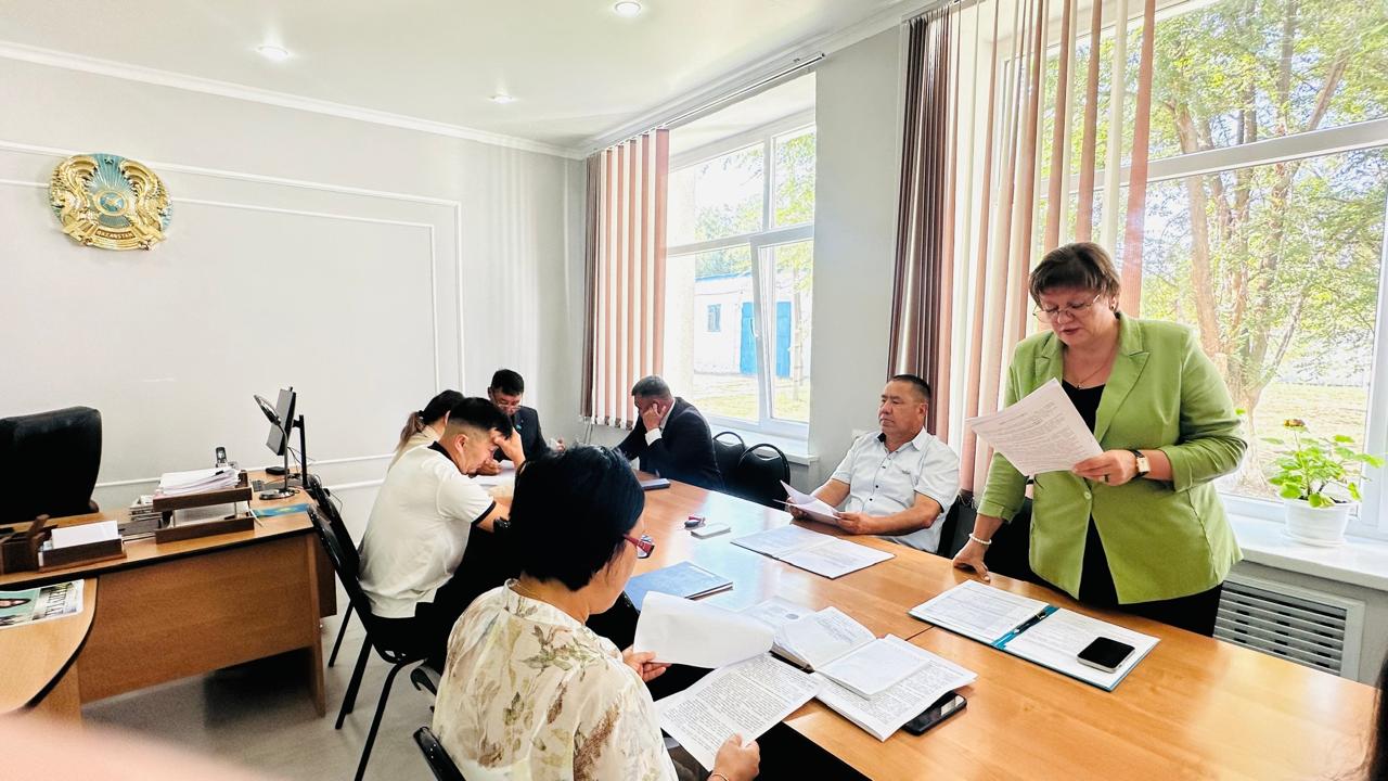 Тұрақты коммисия отырысы өтті
