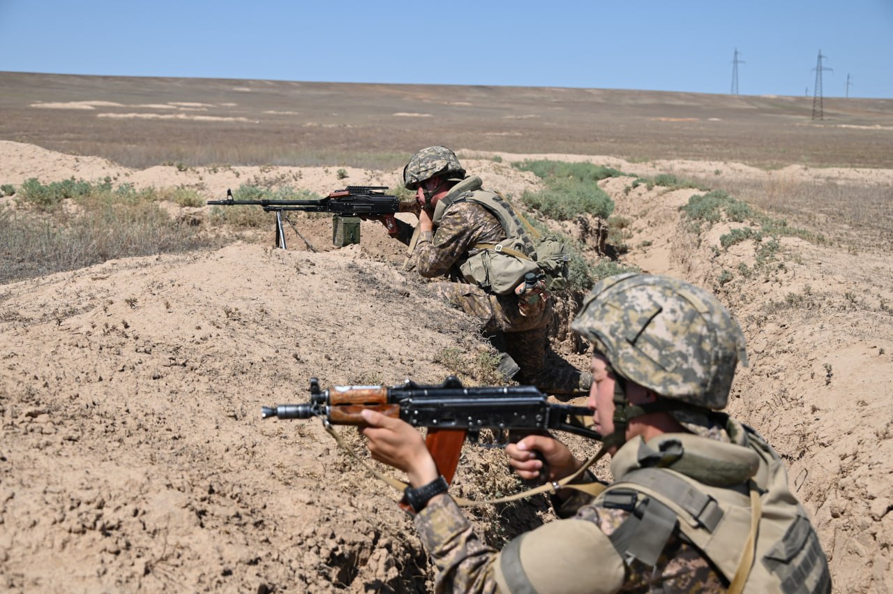 Боевые стрельбы взводов