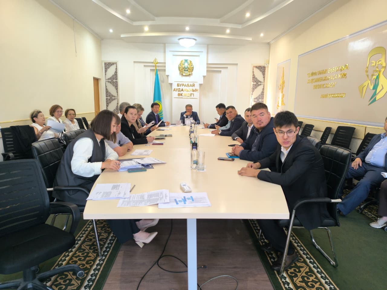 Бурабай ауданының тұрақты комиссиялары мен Қоғамдық кеңесінің бірлескен отырысы өтті