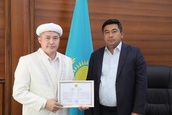 Арал ауданына бас имам тағайындалды