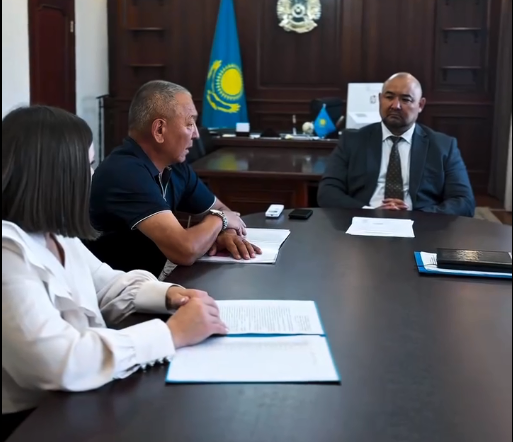 "Кадал" ЖШС басшысымен жұмыс кездесуі өтті